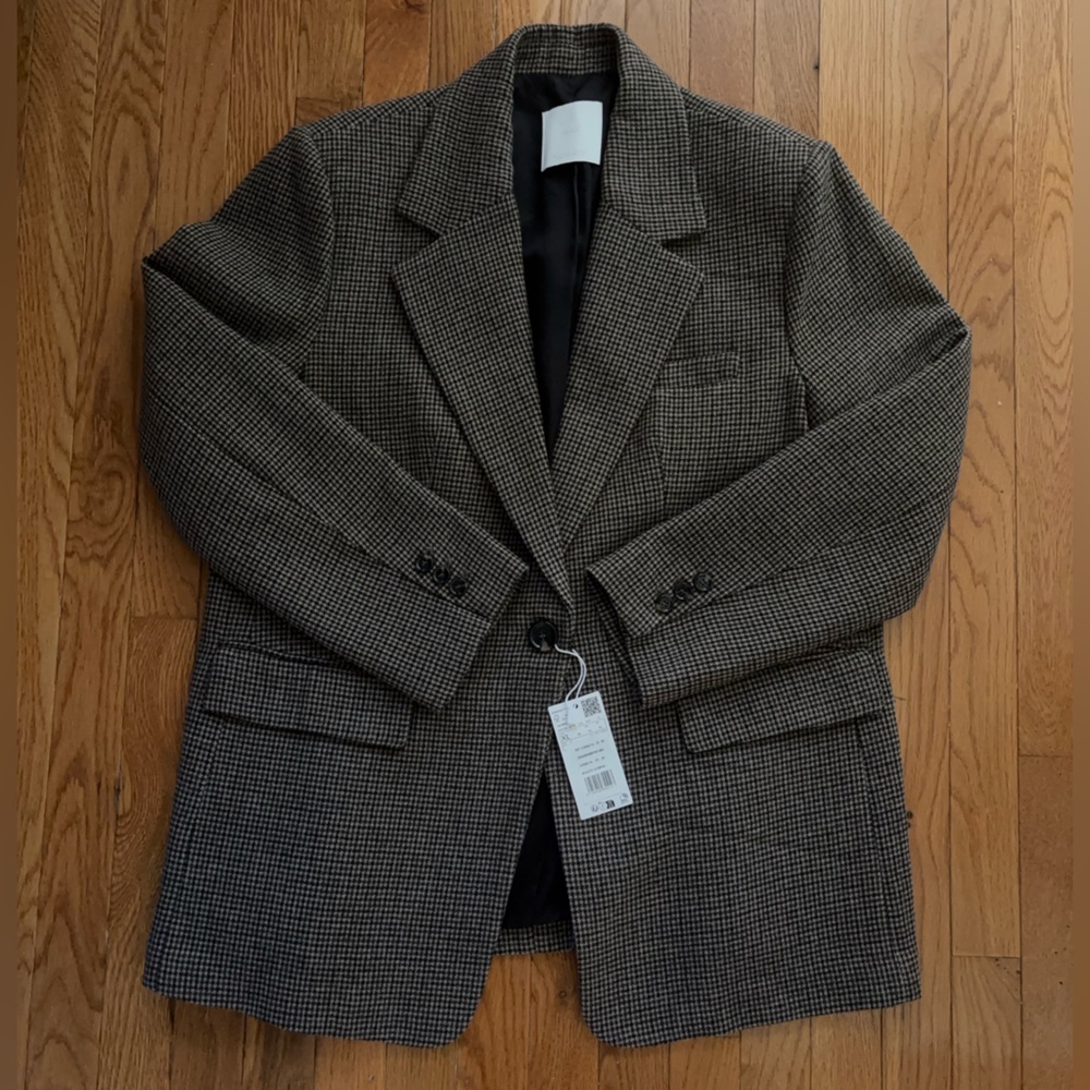 Women's Brown Blazer MANGO